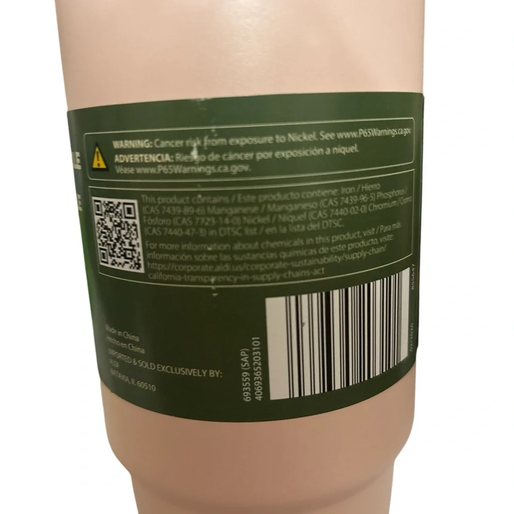 Adventuridge Pink Stainless Steel Bottle - Picture 9 of 9